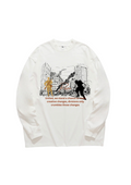 NO WAR, WHITE LONG SLEEVE