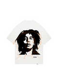 BOB MARLEY, WHITE T-SHIRT