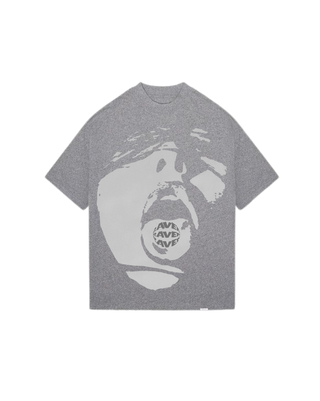 VOCAL RAGE, HEATHER GREY T-SHIRT