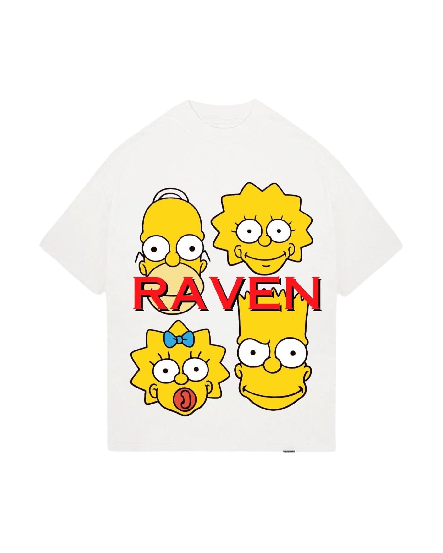 SIMPSONS, WHITE T-SHIRT