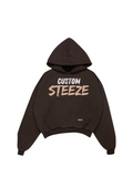 STEEZE, BROWN HOODIE