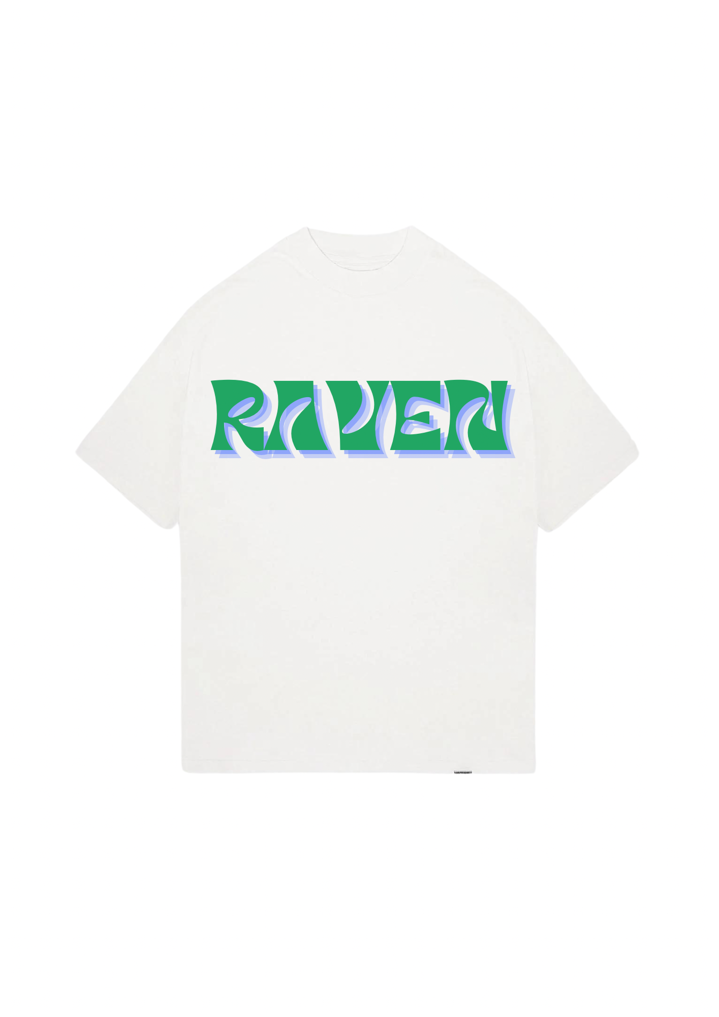 RAVEN CLASSIC, WHITE T-SHIRT