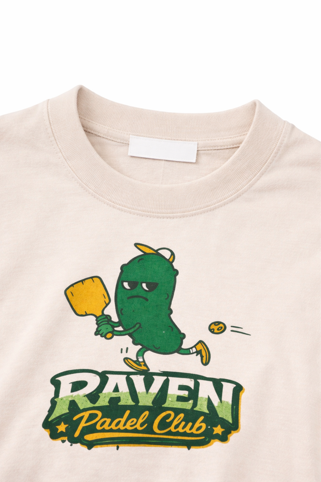 RAVEN PADEL, BEIGE T-SHIRT