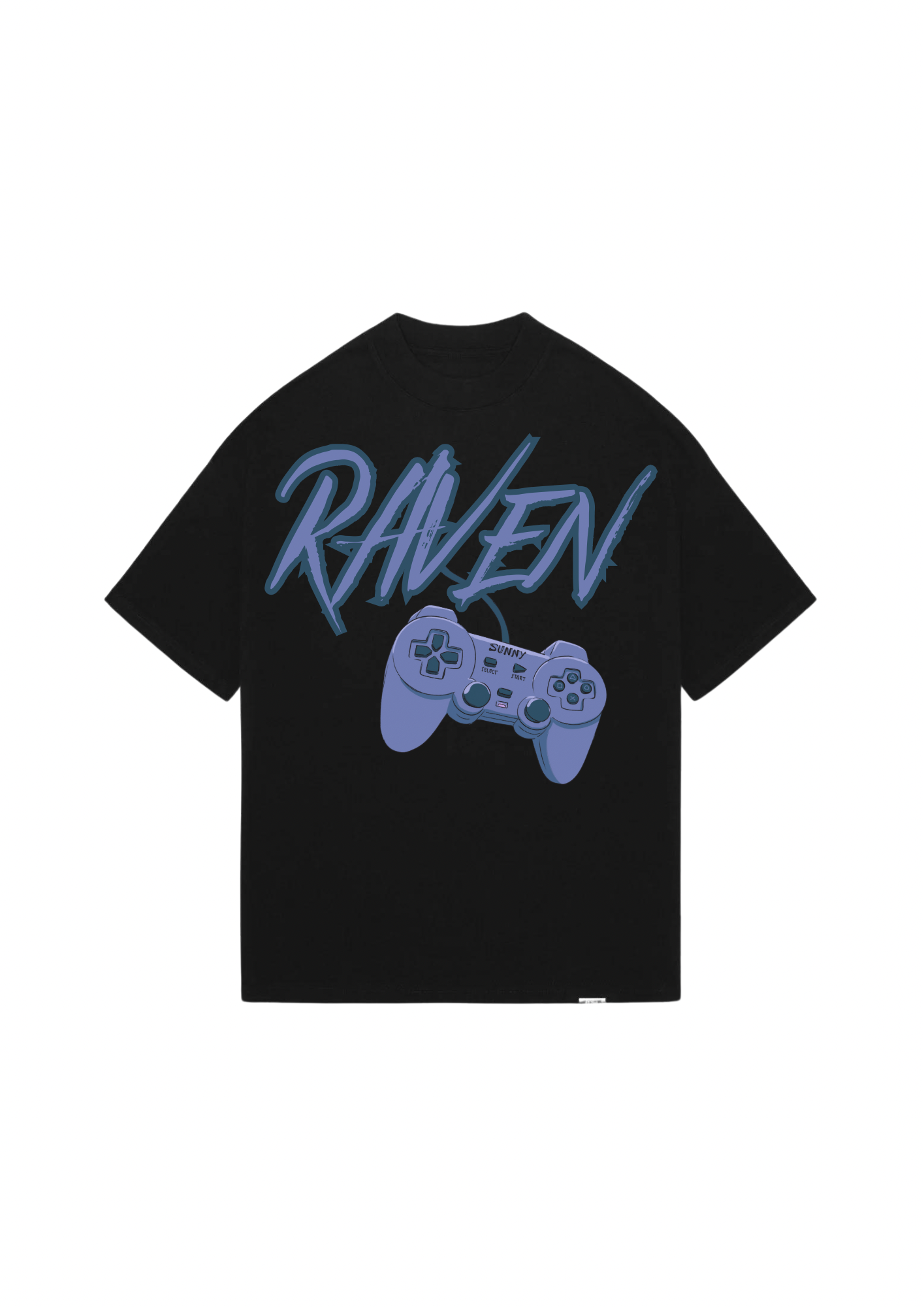 GAMEPAD, BLACK T-SHIRT