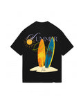 SUMMER DAYS, BLACK T-SHIRT