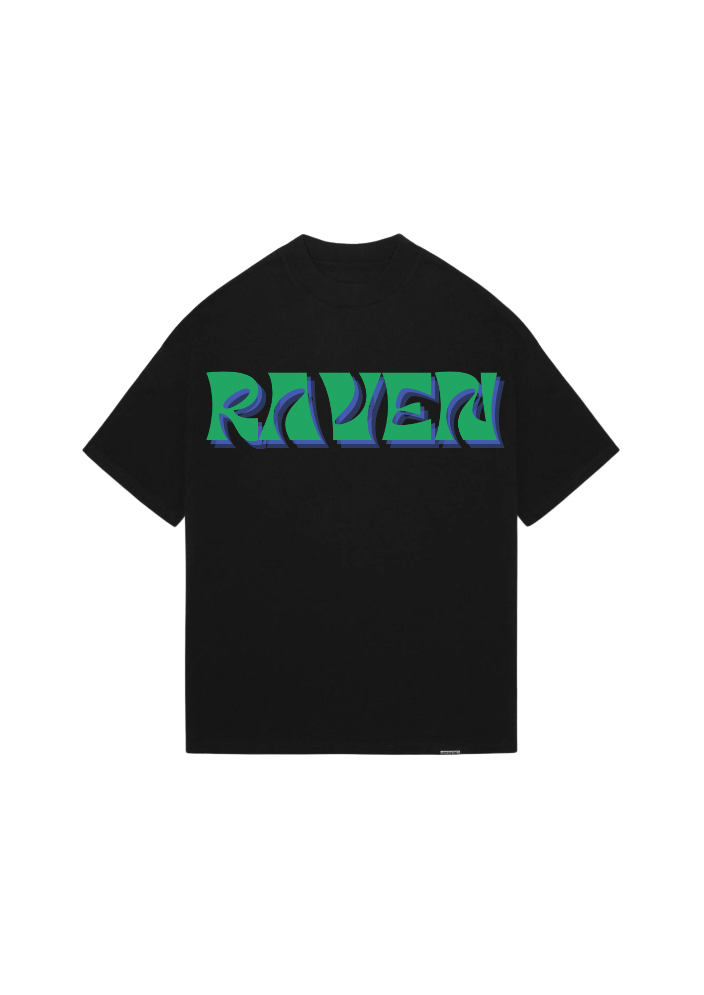 RAVEN CLASSIC, BLACK T-SHIRT