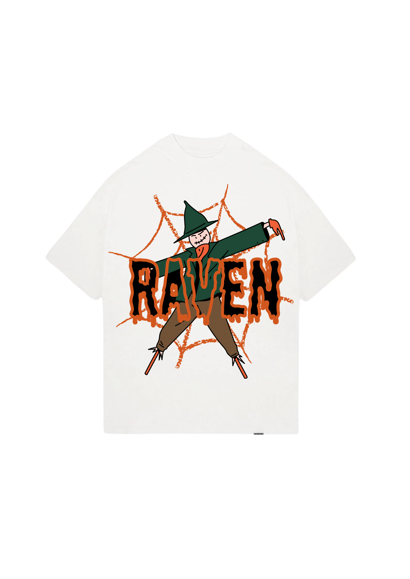 HALLOWEEN, WHITE T-SHIRT