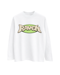 RAVEN ORBIT, WHITE LONG SLEEVE