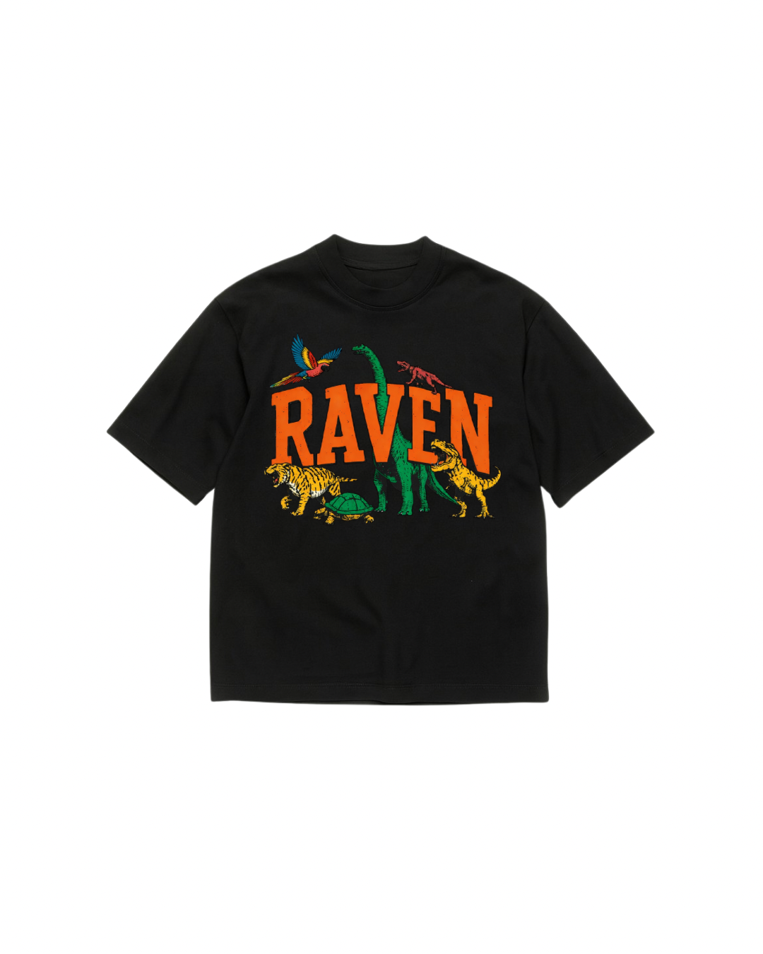 THE WILD, BLACK T-SHIRT