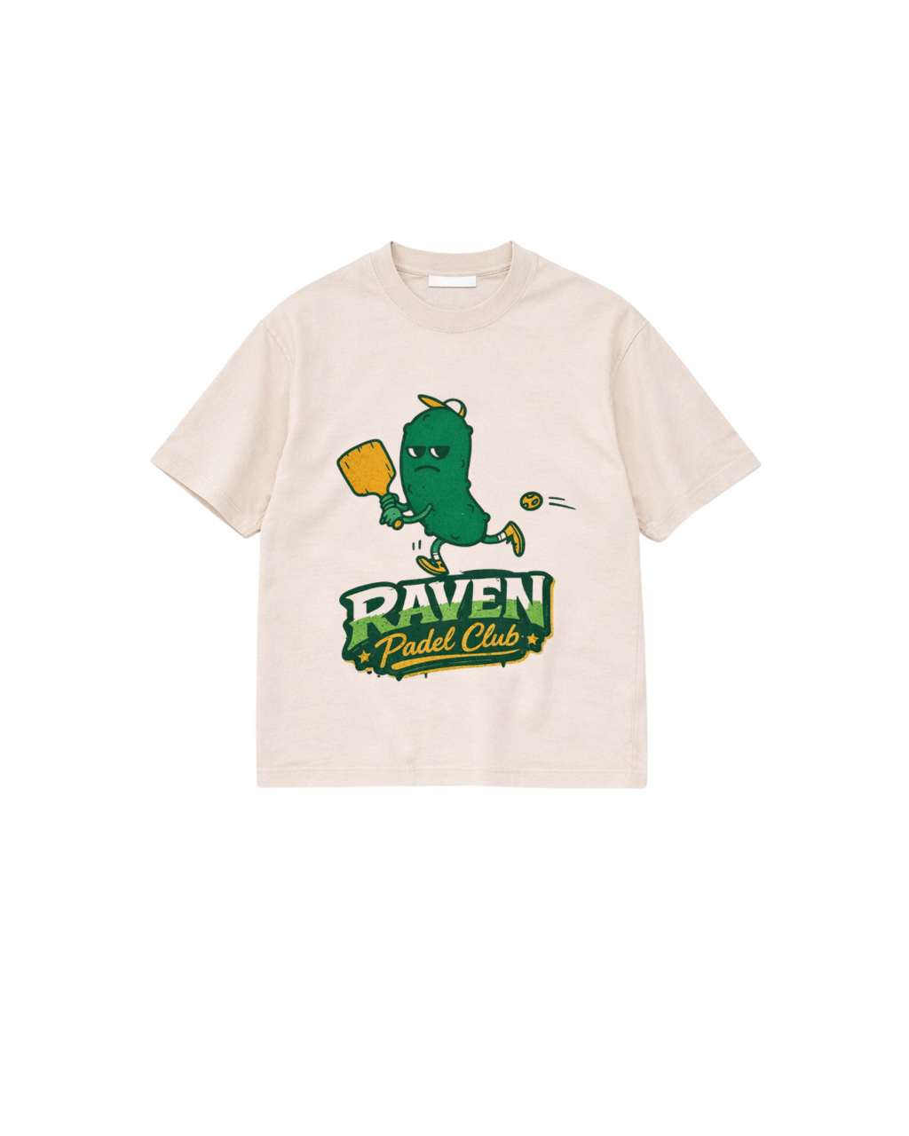 RAVEN PADEL, BEIGE T-SHIRT