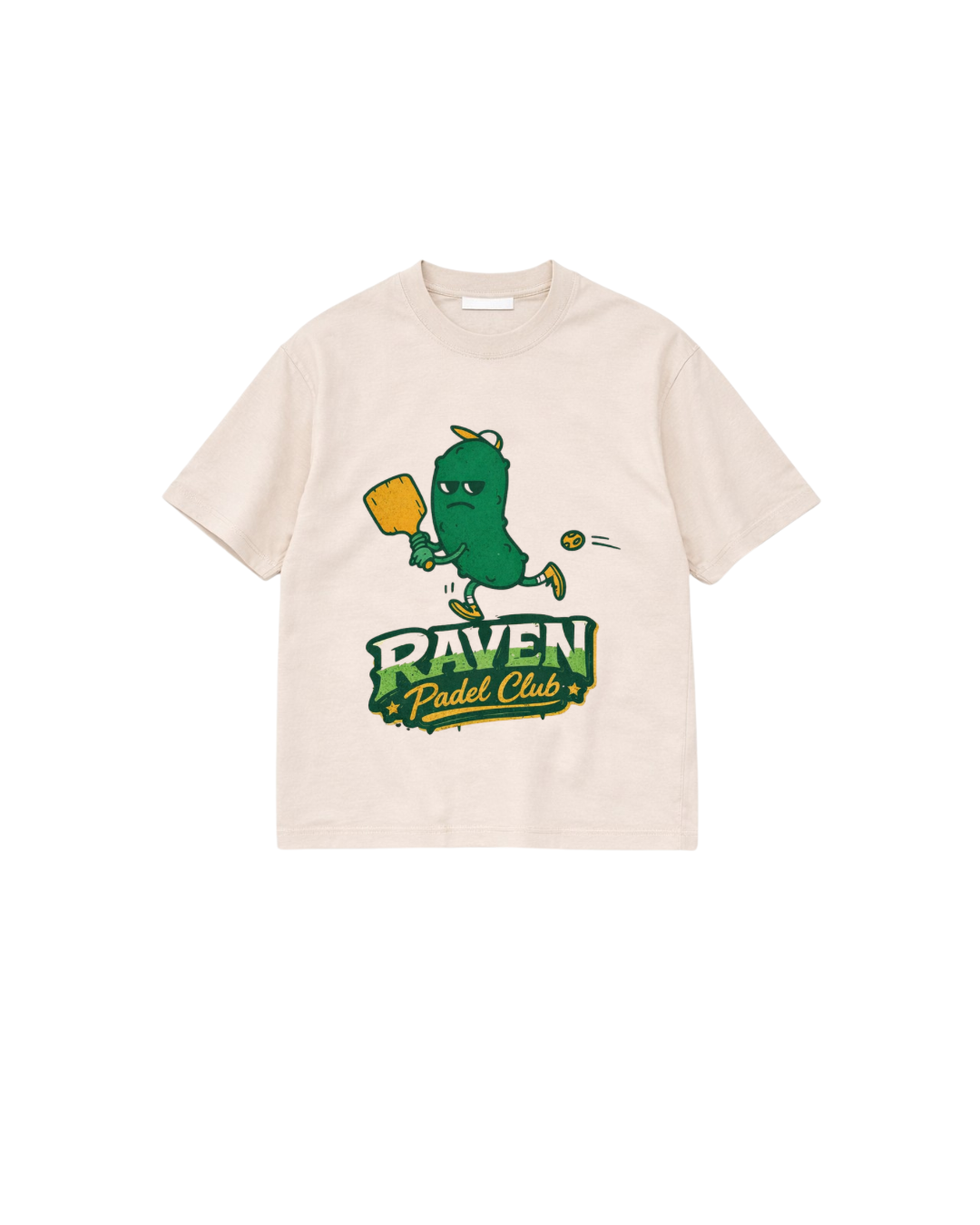 RAVEN PADEL, BEIGE T-SHIRT
